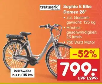 Netto Marken-Discount Sophia E Bike Damen 28 Angebot
