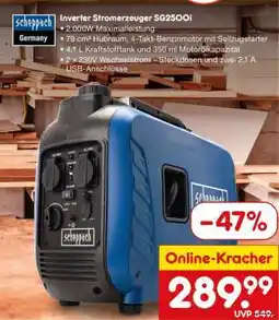 Netto Marken-Discount Inverter-Stromerzeuger SG2500i Angebot