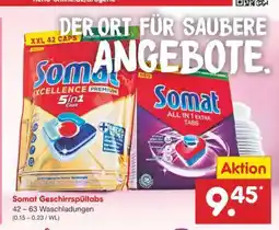 Netto Marken-Discount Somat Geschirrspültabs Angebot