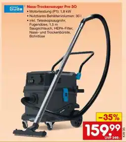 Netto Marken-Discount Nass-Trockensauger Pro 30 Angebot