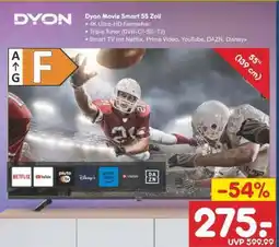 Netto Marken-Discount Dyon Movie Smart 55 Zoll Angebot