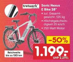 Netto Marken-Discount Sonic Nexus E Bike 28 Angebot