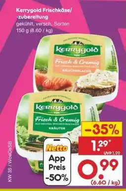 Netto Marken-Discount KERRYGOLD Frischkäse- zubereitung Angebot
