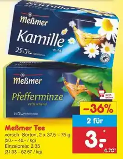 Netto Marken-Discount Meßmer Tee Angebot