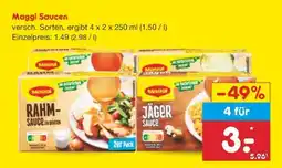 Netto Marken-Discount Maggi Saucen Angebot