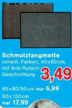 Jawoll Schmutzfangmatte Angebot