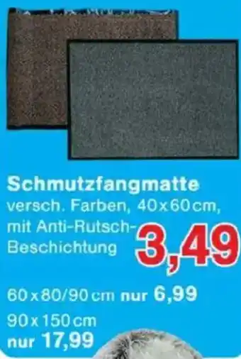 Jawoll Schmutzfangmatte Angebot