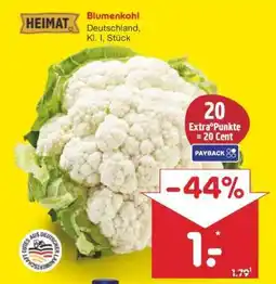 Netto Marken-Discount Blumenkohl Angebot