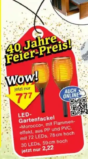 Jawoll LED- Gartenfackel Angebot