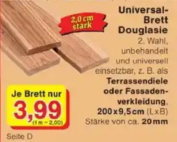 Jawoll Universal- Brett Douglasie Angebot