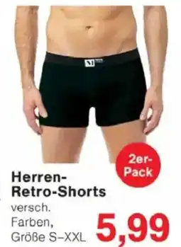 Jawoll Herren- Retro-Shorts Angebot