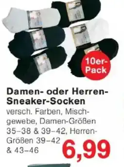 Jawoll Damen- oder Herren- Sneaker-Socken Angebot