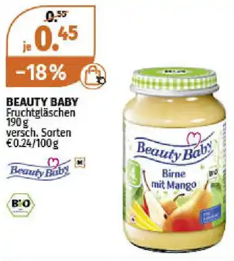 Müller Beauty Baby Fruchtgläschen 190g Angebot