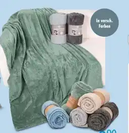 Trends Möbel Jacquard-Flanell-Decke Angebot