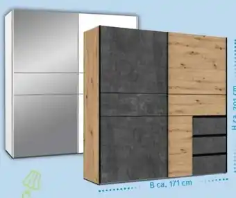 Trends Möbel Kleiderschrank Minnow Angebot