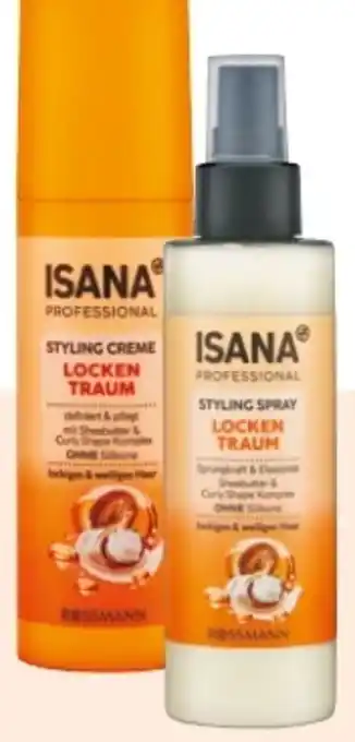 Rossmann Isana Professional Locken Traum Styling Creme Angebot