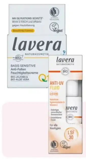 Rossmann Lavera Naturkosmetik Bio-Basis-Sensitiv-Anti-Falten-Feuchtigkeitscreme Angebot