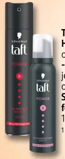 Rossmann Schwarzkopf Taft Haarspray Angebot
