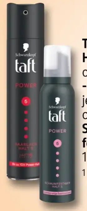 Rossmann Schwarzkopf Taft Haarspray Angebot
