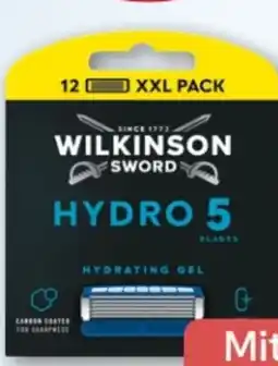 Rossmann Wilkinson Sword Hydro5 Hydrating Gel Rasierklingen Angebot