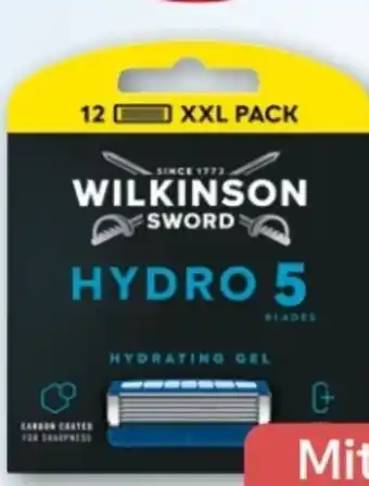 Rossmann Wilkinson Sword Hydro5 Hydrating Gel Rasierklingen Angebot