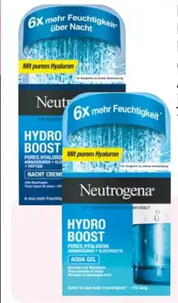 Rossmann Neutrogena Hydro Boost Nachtcreme Angebot