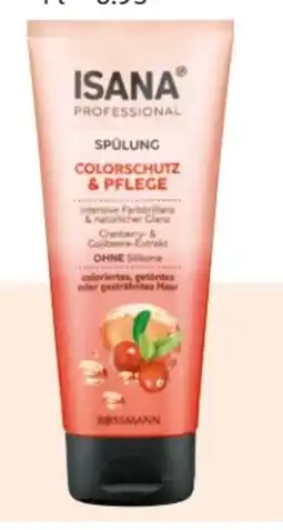 Rossmann Isana Professional Spülung Angebot