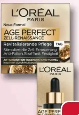 Rossmann L'Oréal Paris Age Perfect Zell Renaissance Tagespflege Angebot