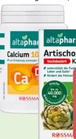 Rossmann Altapharma Calcium 1000 + D3 Angebot