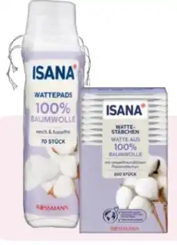 Rossmann Isana Wattepads Angebot