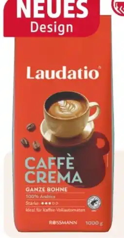 Rossmann Laudatio Ganze Bohne Barista Crema Angebot