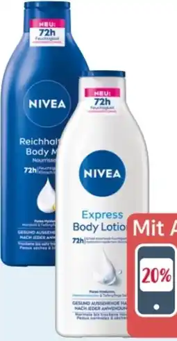 Rossmann Nivea Body Milk Angebot