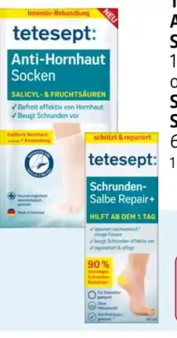 Rossmann Tetesept Anti-Hornhaut Socken Angebot