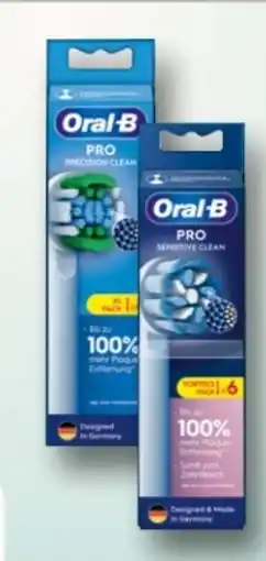 Rossmann Oral-B Aufsteckzahnbürsten Pro Precision Clean Angebot