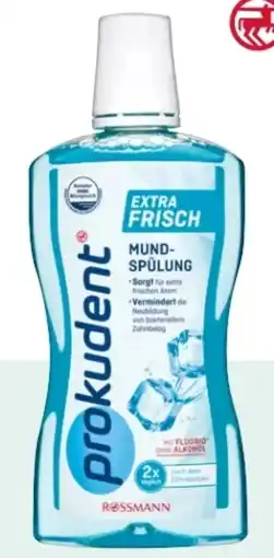 Rossmann Prokudent Mundspülung Extra Frisch Angebot