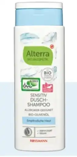Rossmann Alterra Sensitiv Dusch-Shampoo Angebot