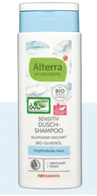 Rossmann Alterra Sensitiv Dusch-Shampoo Angebot