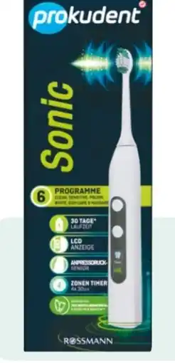 Rossmann Prokudent Elektrische Zahnbürste Sonic Angebot