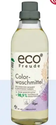 Rossmann Eco Freude Waschmittel Flüssig Angebot
