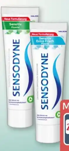 Rossmann Sensodyne Sensitiv Fluorid Zahncreme Angebot