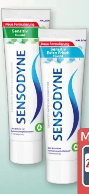 Rossmann Sensodyne Sensitiv Fluorid Zahncreme Angebot