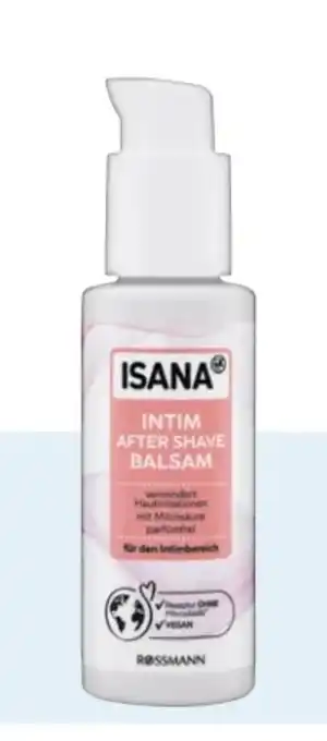 Rossmann Isana Intim After Shave Balsam Angebot