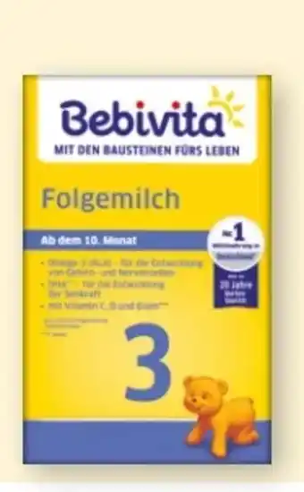 Rossmann Bebivita Folgemilch 2 Angebot