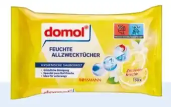 Rossmann Domol Feuchte Allzwecktücher Angebot