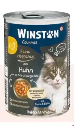 Rossmann Winston Gourmet Katze Milky Menü Angebot