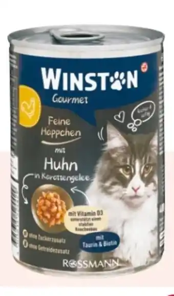 Rossmann Winston Gourmet Katze Milky Menü Angebot