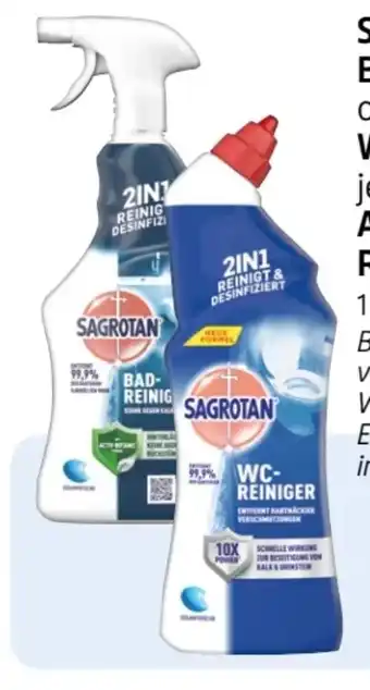 Rossmann Sagrotan Badreiniger-Spray Angebot