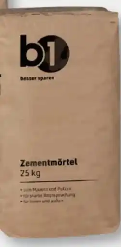 B1 Discount Baumarkt B1 Zementmörtel Angebot