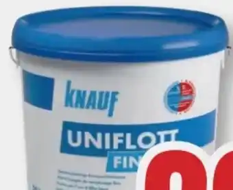 B1 Discount Baumarkt Knauf Feinspachtelmasse Uniflott Finish Angebot