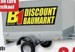 B1 Discount Baumarkt B1 PKW Anhänger Komplett-Set Angebot